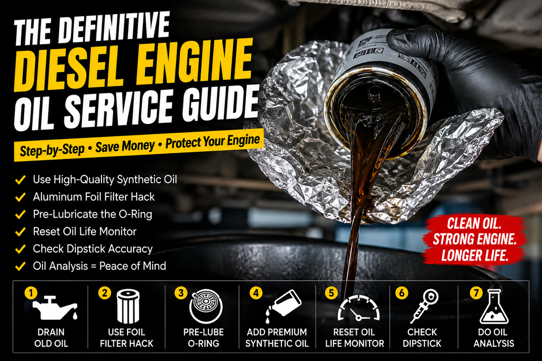 The First Diesel Oil Change Most Truck Owners Get Wrong (And It Can Cost Thousands)