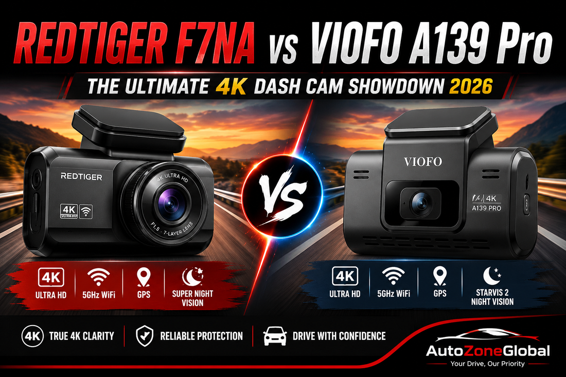 REDTIGER F7NA vs VIOFO A139 Pro: The Ultimate 4K Dash Cam Showdown 2026
