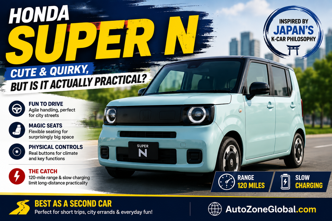 Honda Super N: Cute and Quirky, But Is It Actually Practical?