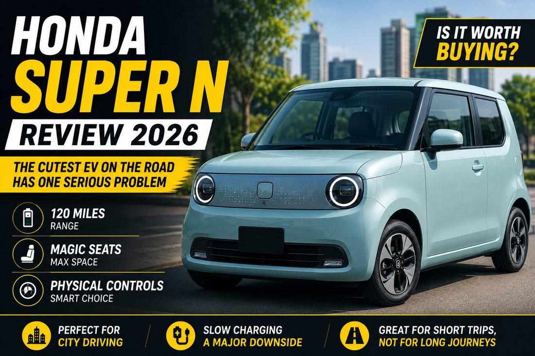 Honda Super N Review: The Cutest EV on the Road Has One Serious Problem