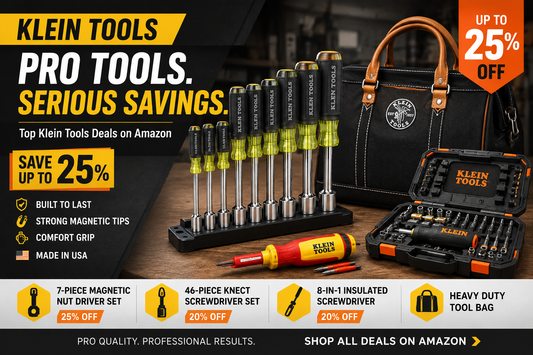The Klein Tools 7-Piece Magnetic Nut Driver Set Is Built for Professionals And It's Now 25% Off on Amazon