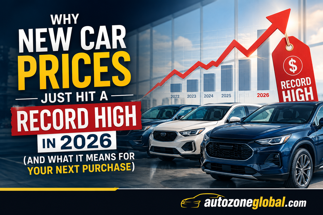 Why New Car Prices Just Hit a Record High in 2026 (And What It Means for Your Next Purchase)