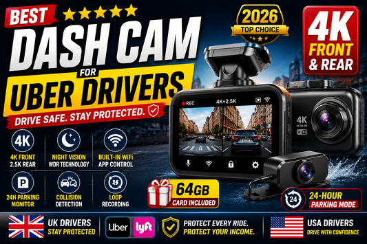 Best Dash Cam for Uber Drivers 2026