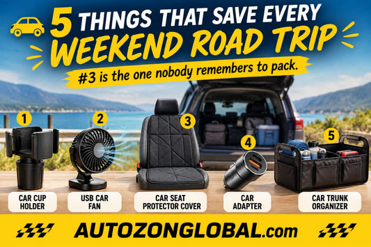 Weekend Road Trip Ready: 5 Car Essentials You Need