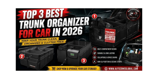 Top 3 Best Trunk Organizers for Cars in 2026