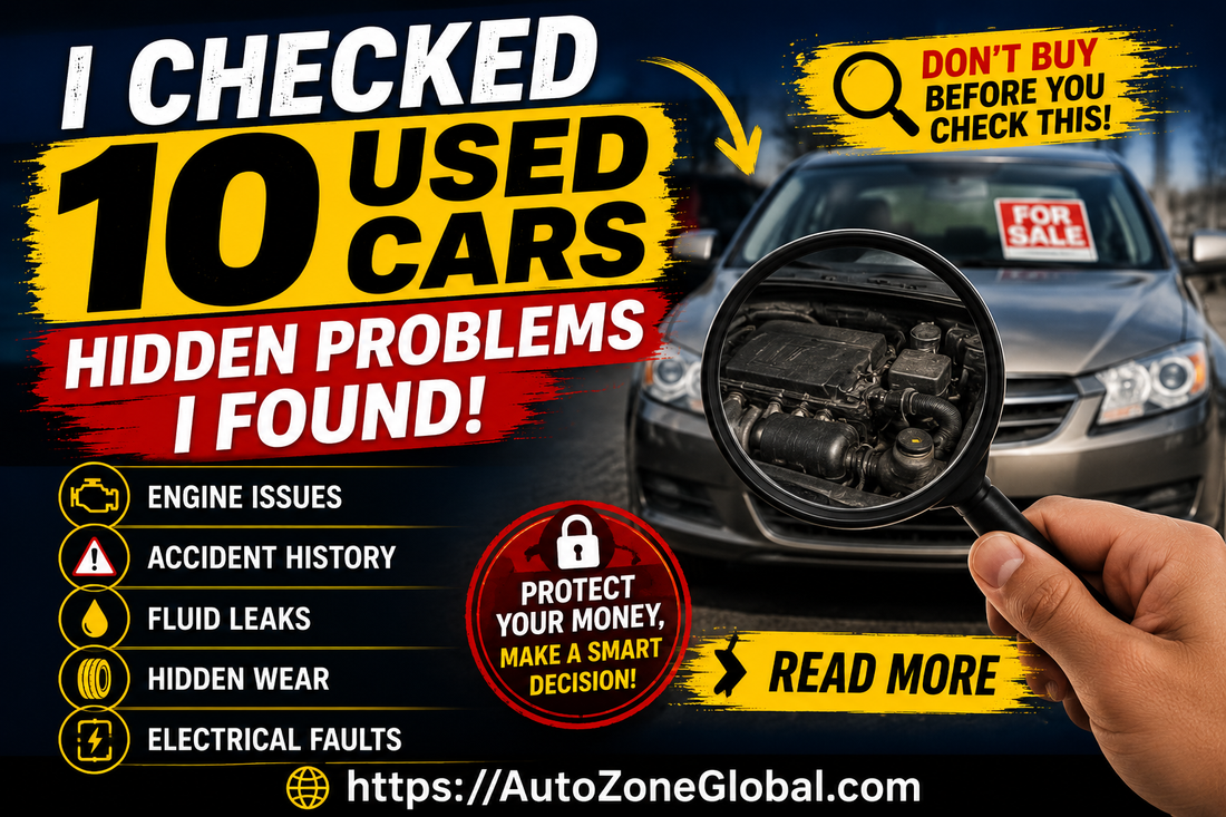 I Checked 10 Used Cars Before Buying — 6 Had Hidden Problems Nobody Disclosed