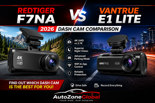 REDTIGER F7NA vs Vantrue E1 Lite: Which 4K Dash Cam Wins in 2026?