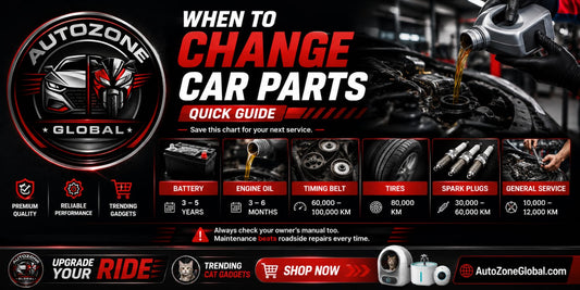 🚗 Most drivers replace these parts too late...