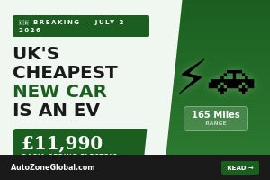 UK's Cheapest New Car Is Now an EV at £11,990