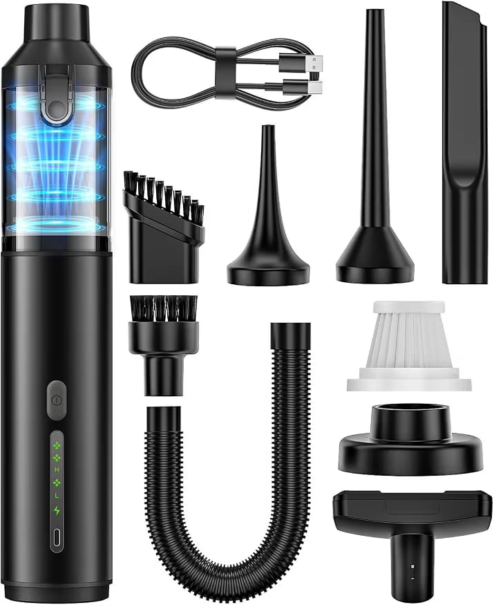 Car Portable Cordless Vacuum Cleaner  4-in-1